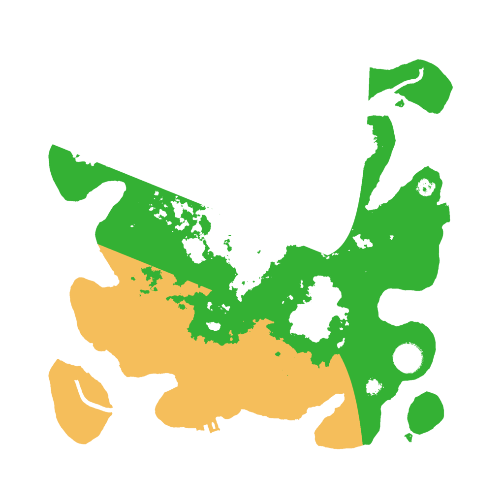 Biome Rust Map: Procedural Map, Size: 3000, Seed: 321699100