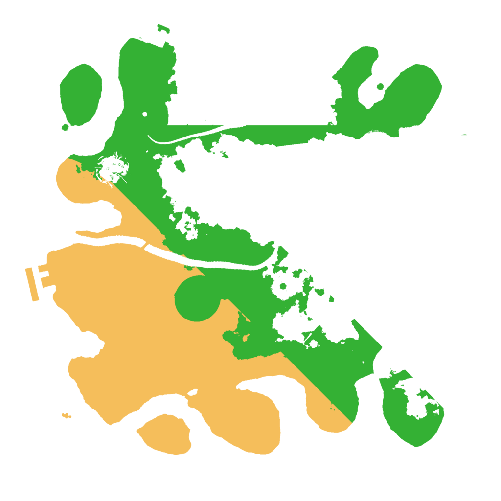 Biome Rust Map: Procedural Map, Size: 3000, Seed: 178608610