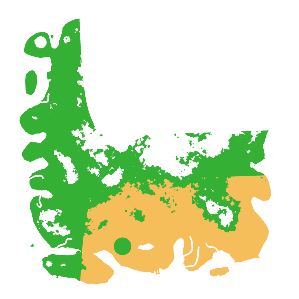 Biome Rust Map: Procedural Map, Size: 4500, Seed: 8732