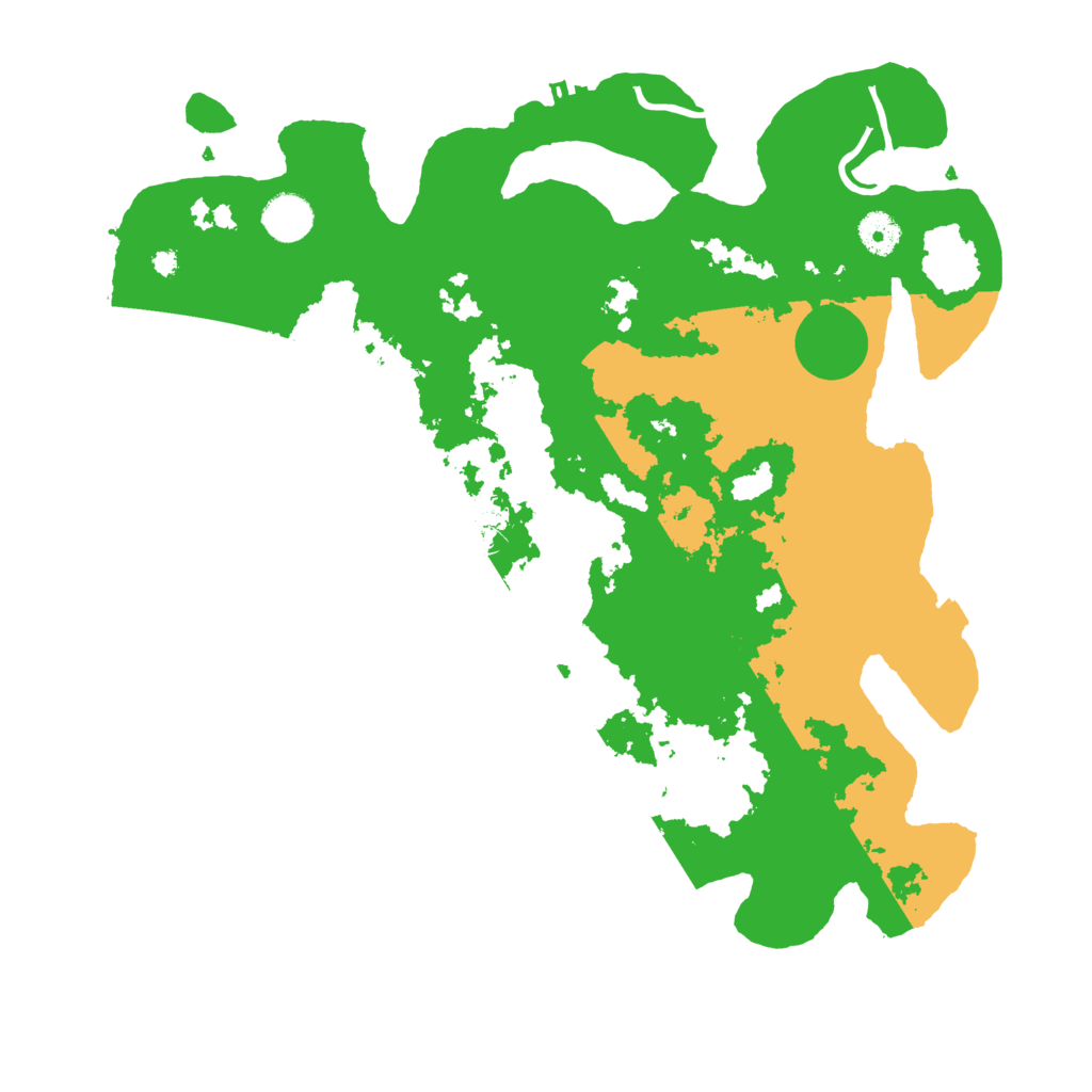 Biome Rust Map: Procedural Map, Size: 3950, Seed: 98875861