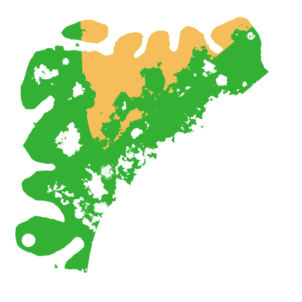 Biome Rust Map: Procedural Map, Size: 4000, Seed: 15154