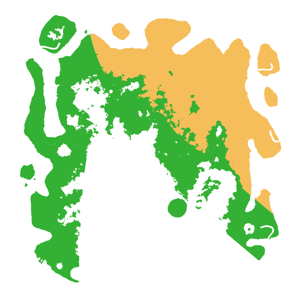 Biome Rust Map: Procedural Map, Size: 4250, Seed: 13738674