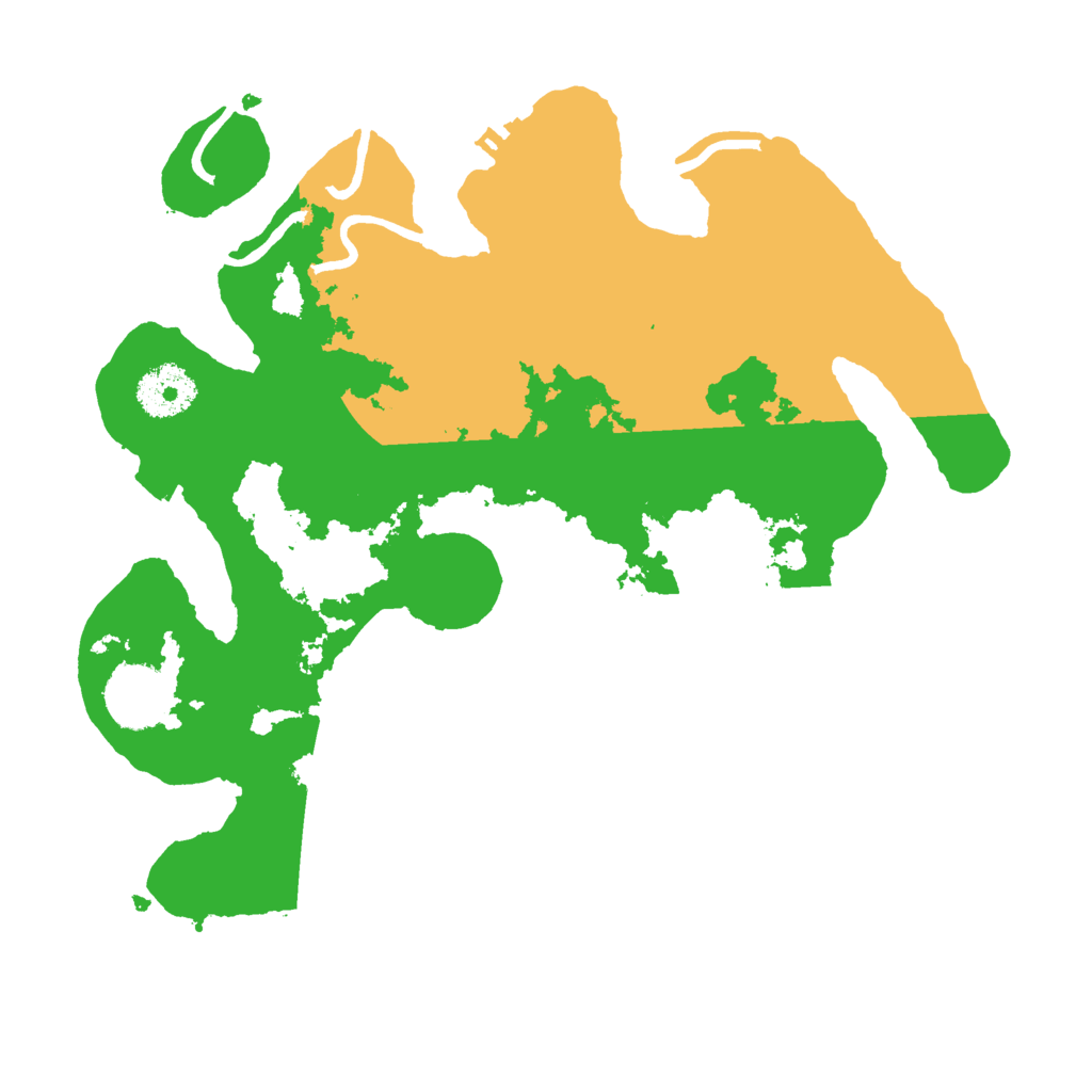 Biome Rust Map: Procedural Map, Size: 3000, Seed: 103045598