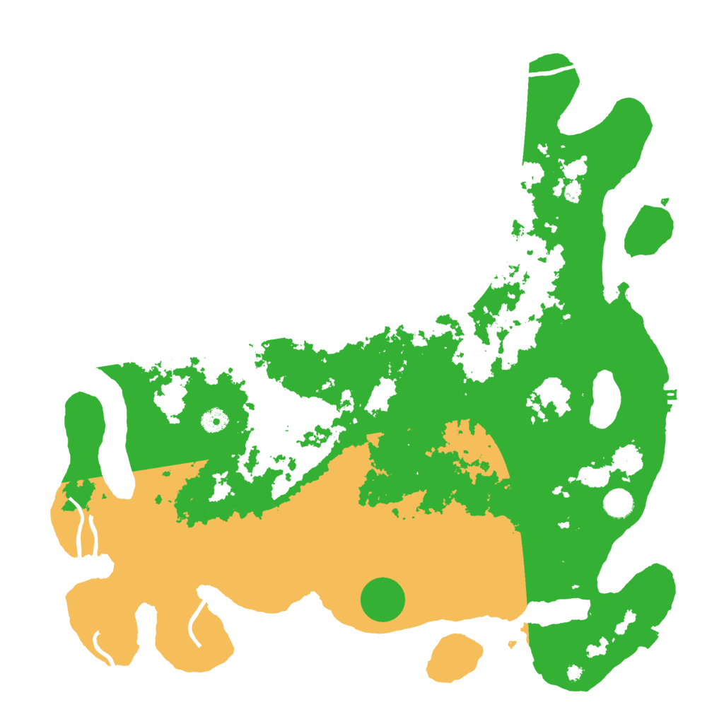Biome Rust Map: Procedural Map, Size: 4300, Seed: 22113671