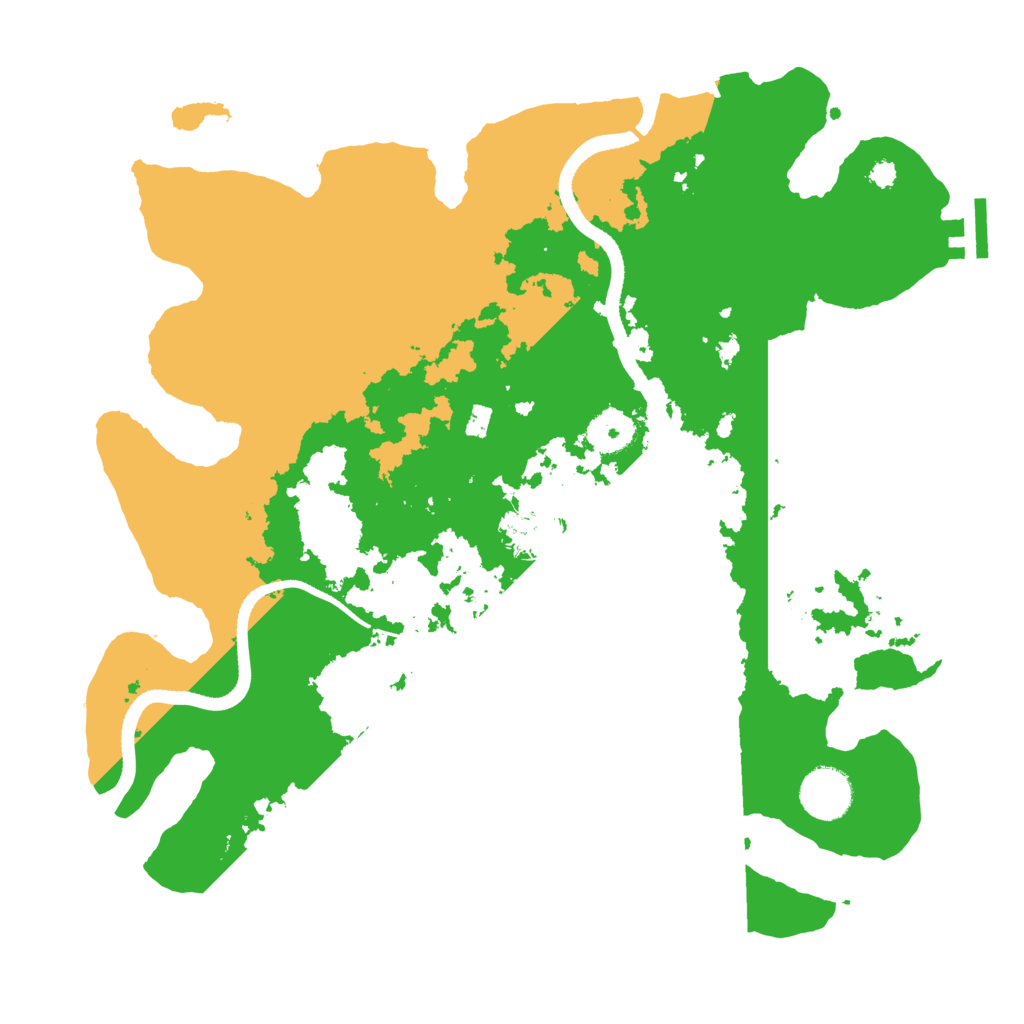 Biome Rust Map: Procedural Map, Size: 3450, Seed: 14651818