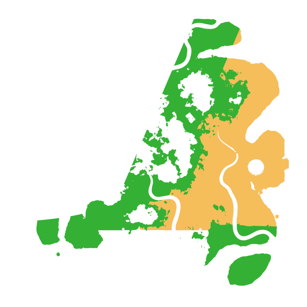 Biome Rust Map: Procedural Map, Size: 3400, Seed: 115477976