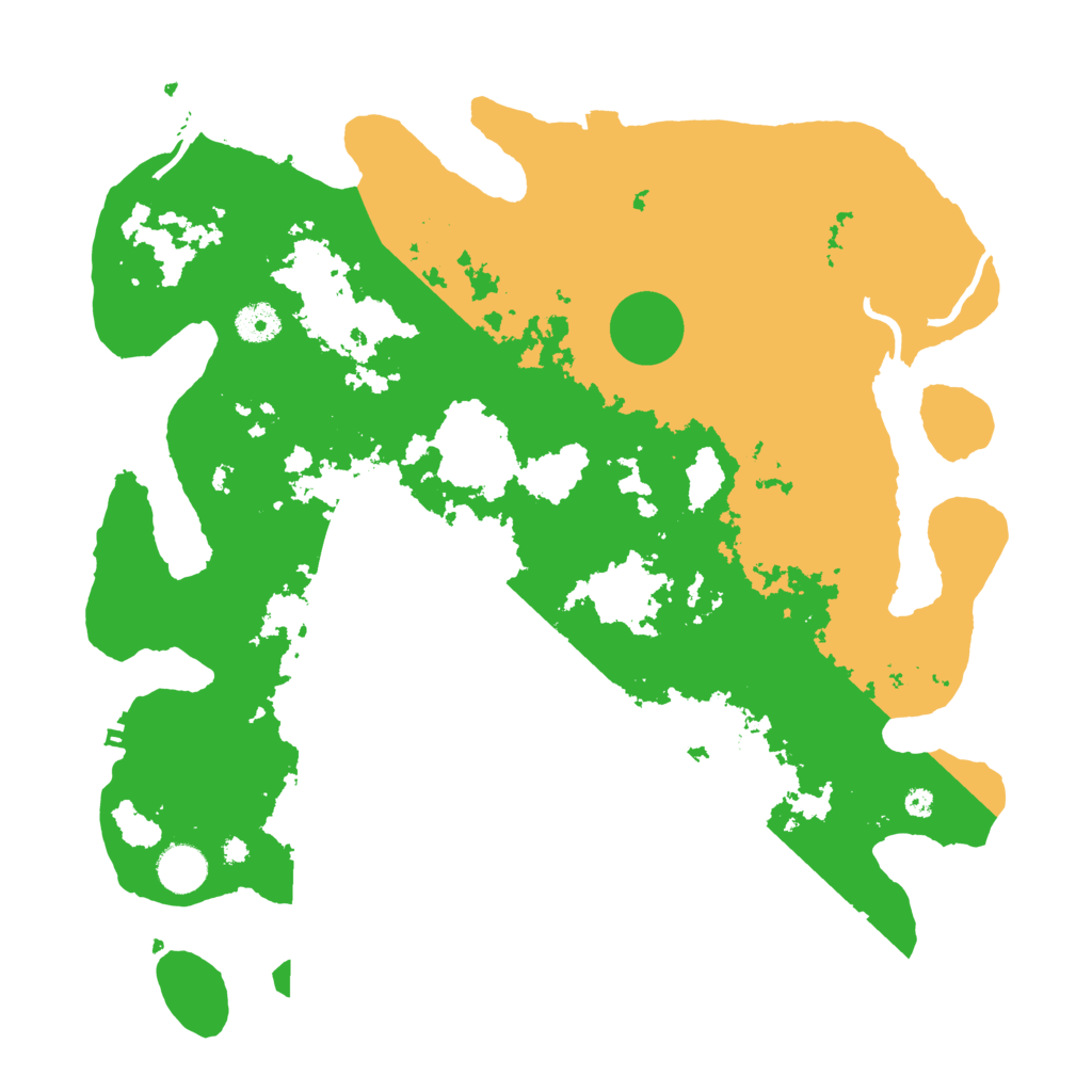 Biome Rust Map: Procedural Map, Size: 3900, Seed: 65188134