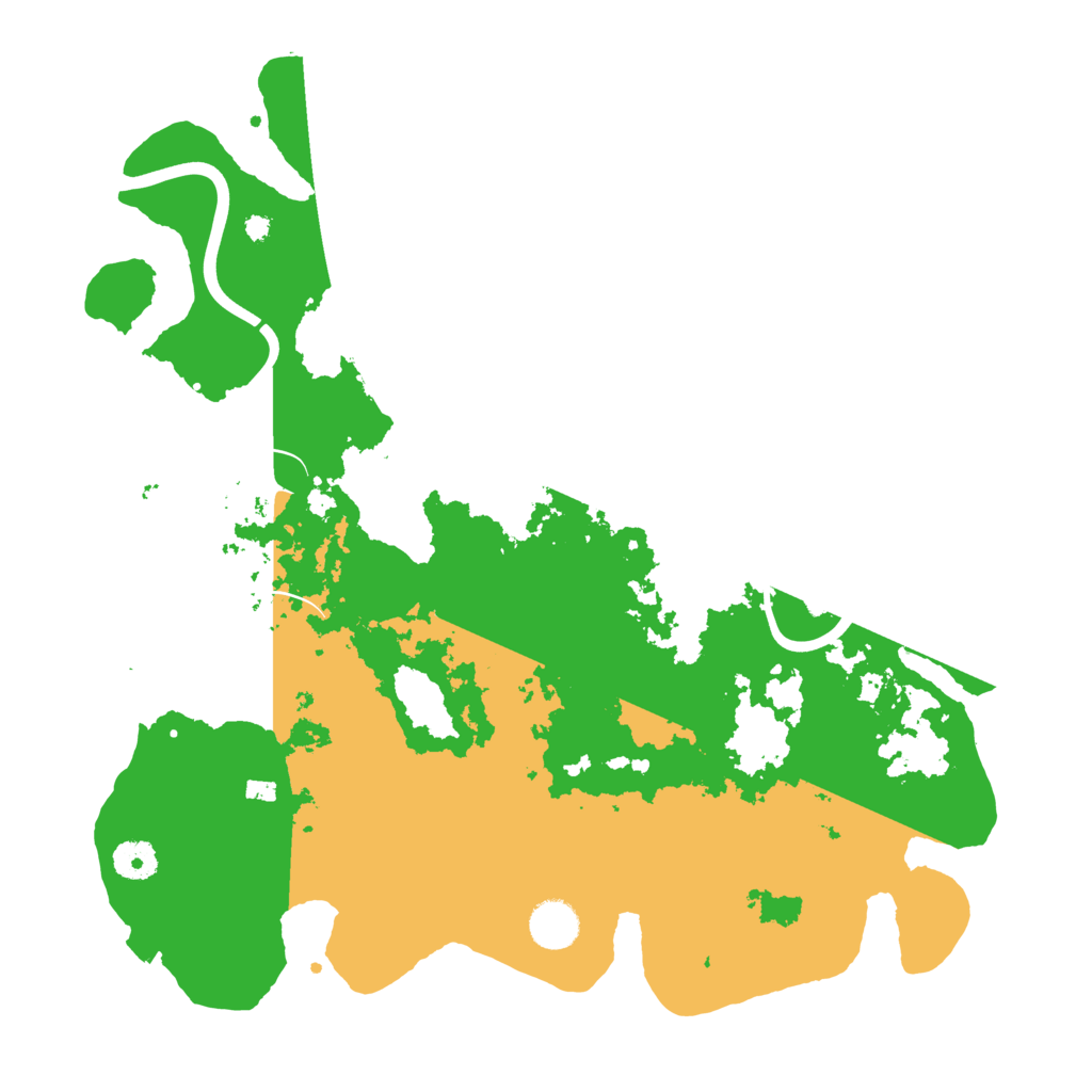 Biome Rust Map: Procedural Map, Size: 3900, Seed: 7798389