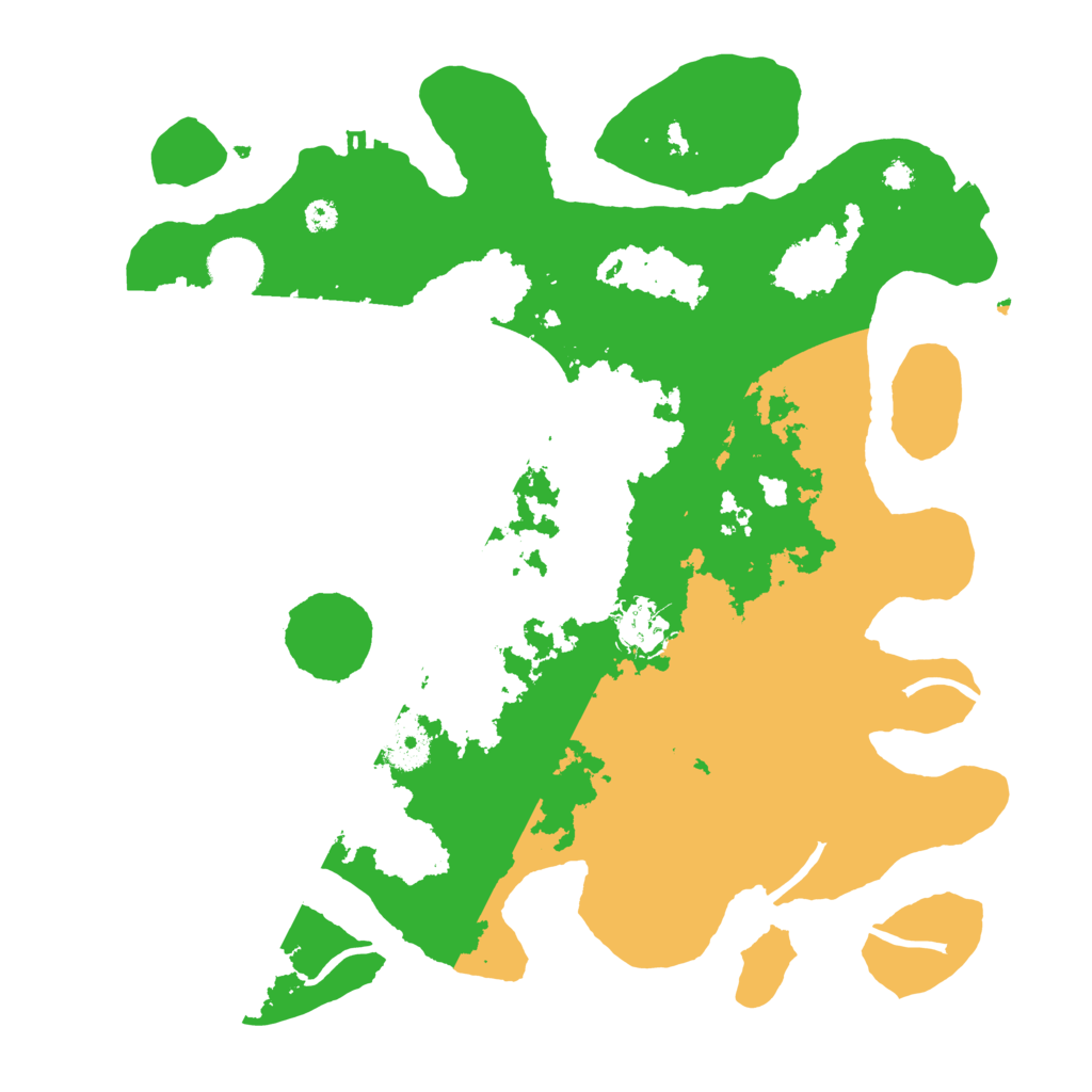 Biome Rust Map: Procedural Map, Size: 3450, Seed: 59825073