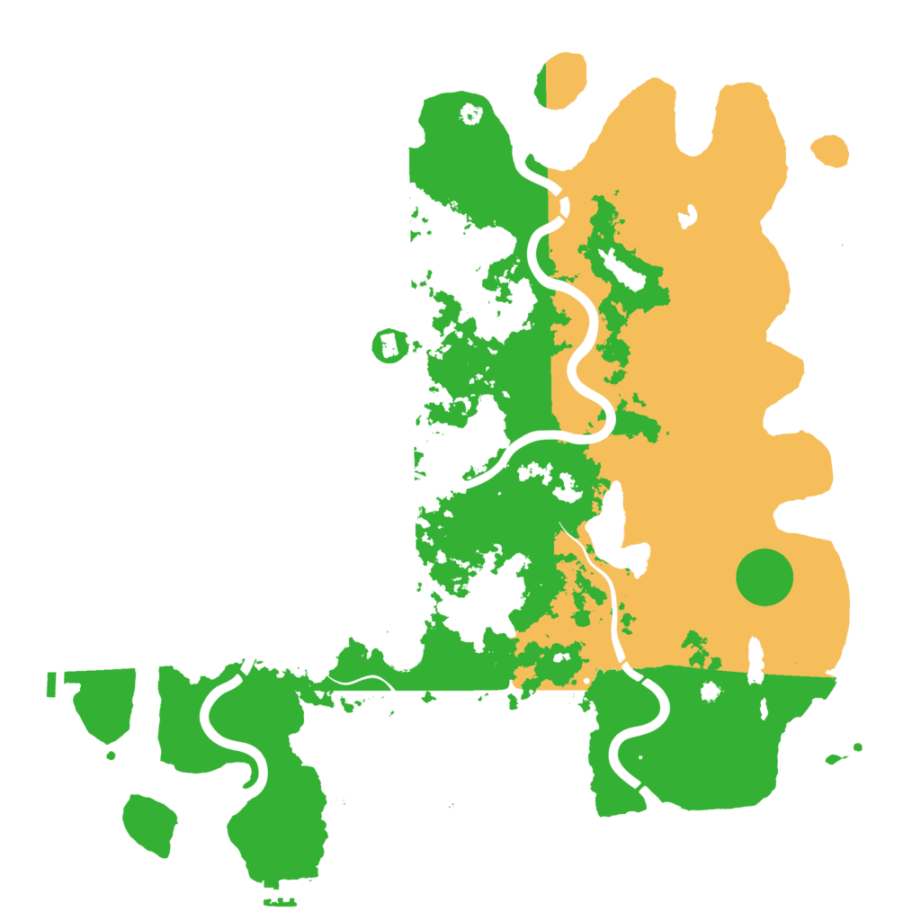 Biome Rust Map: Procedural Map, Size: 4250, Seed: 15429551