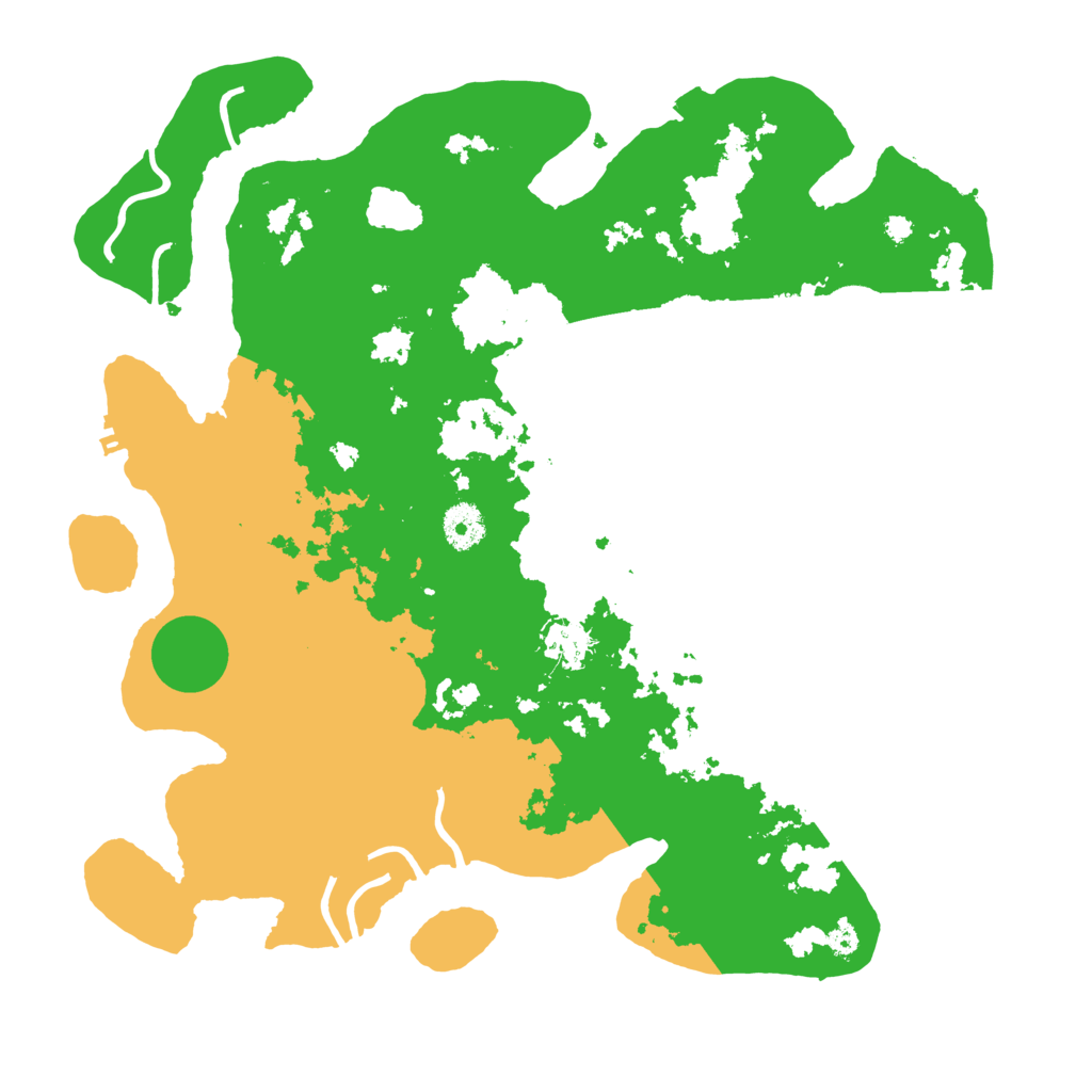 Biome Rust Map: Procedural Map, Size: 3750, Seed: 833676