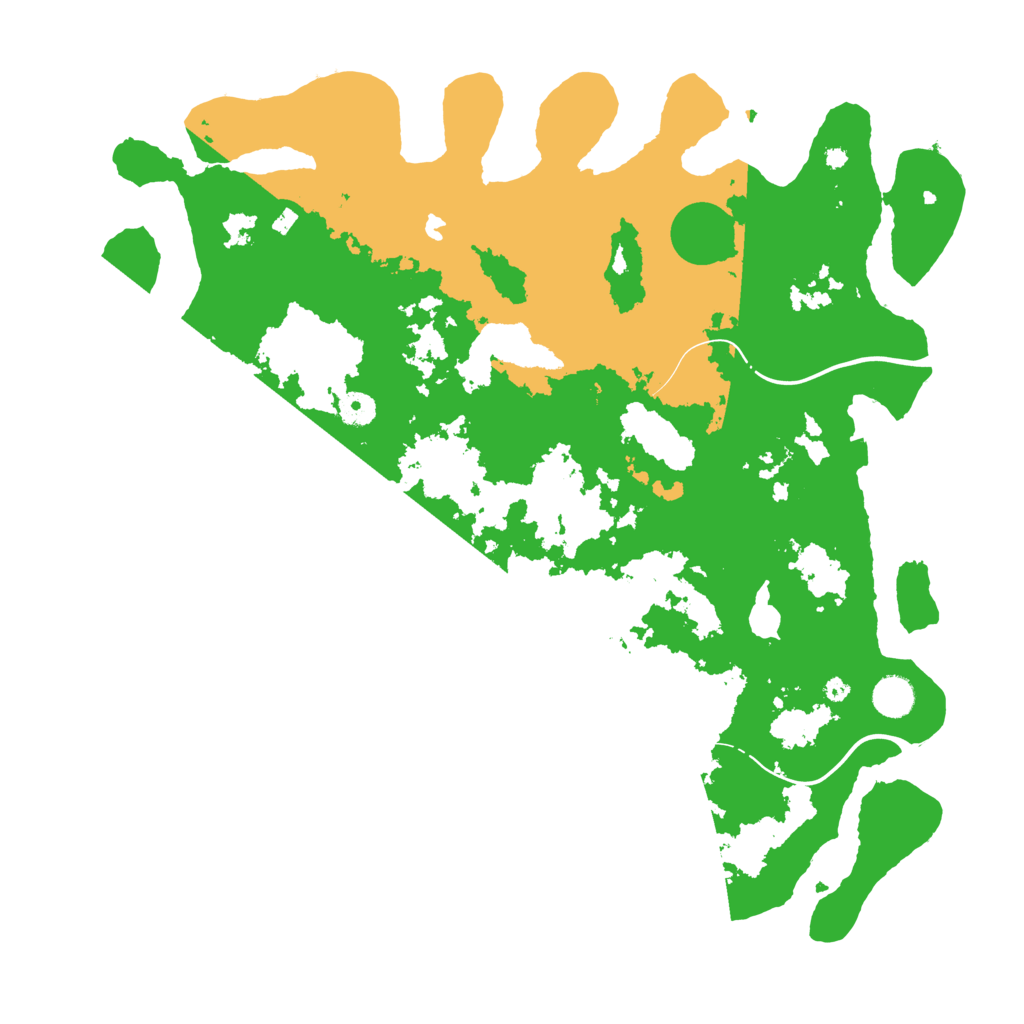 Biome Rust Map: Procedural Map, Size: 4300, Seed: 3012214