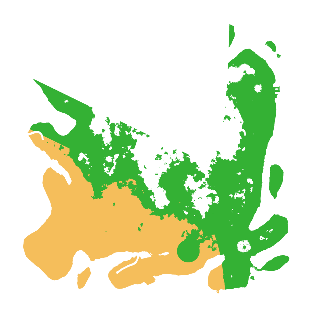 Biome Rust Map: Procedural Map, Size: 3650, Seed: 51262963