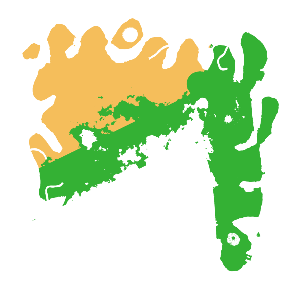 Biome Rust Map: Procedural Map, Size: 3500, Seed: 5980273