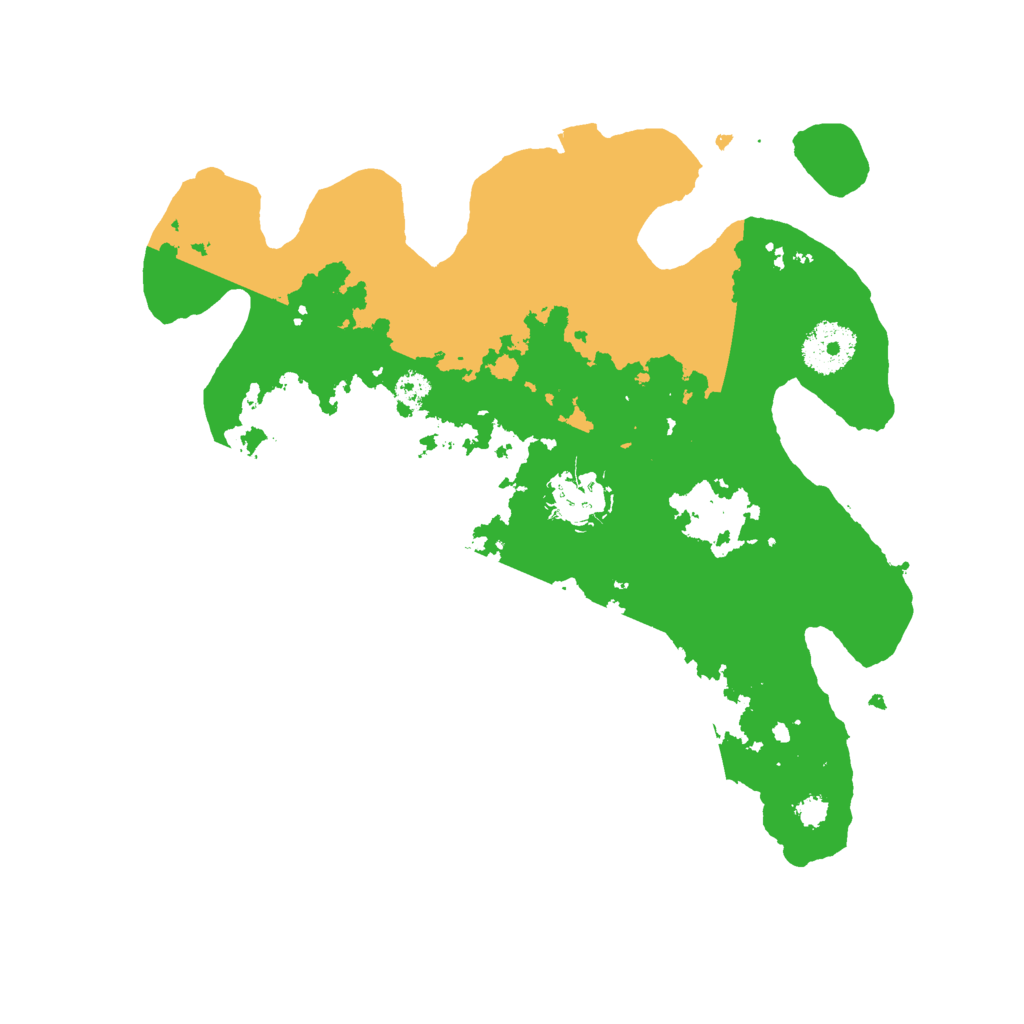 Biome Rust Map: Procedural Map, Size: 3000, Seed: 1990038834