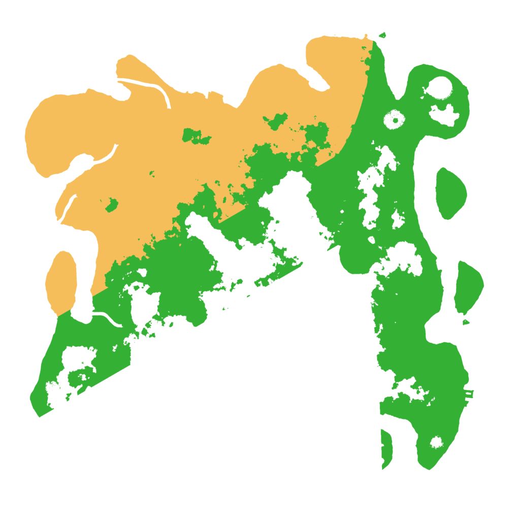 Biome Rust Map: Procedural Map, Size: 4000, Seed: 18665240