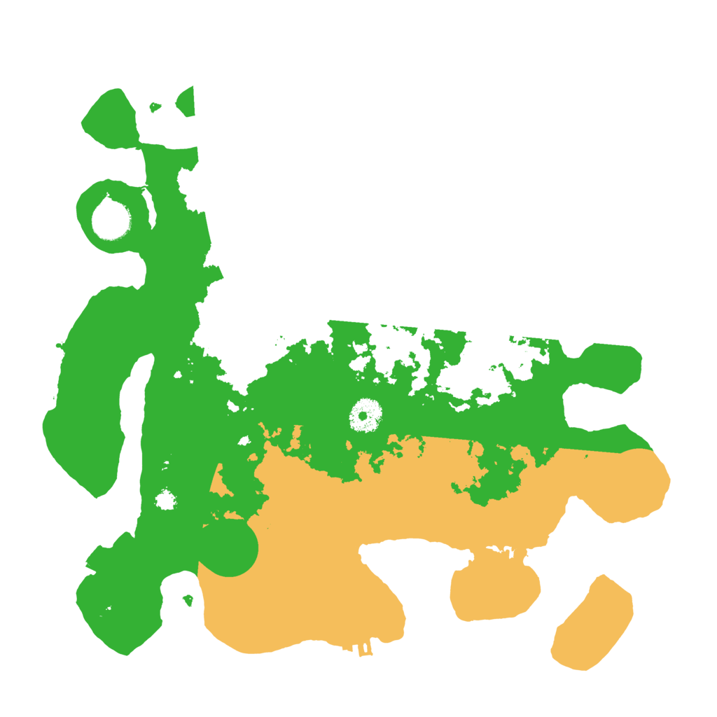 Biome Rust Map: Procedural Map, Size: 3250, Seed: 990697720