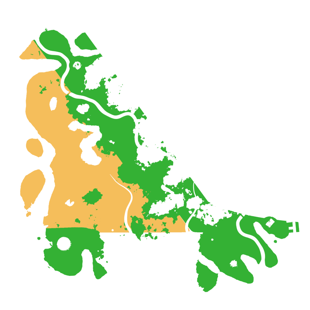 Biome Rust Map: Procedural Map, Size: 4000, Seed: 17198881