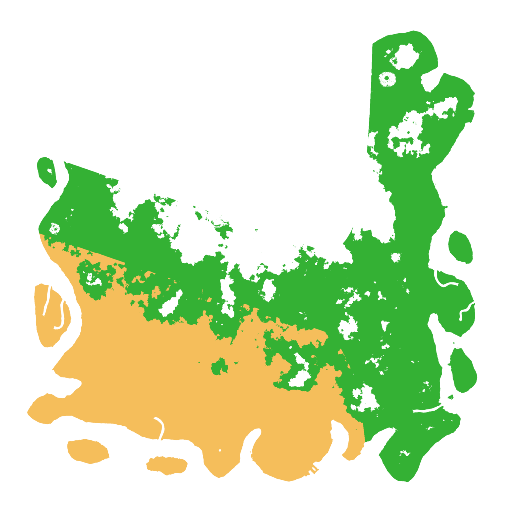 Biome Rust Map: Procedural Map, Size: 4800, Seed: 1845499482