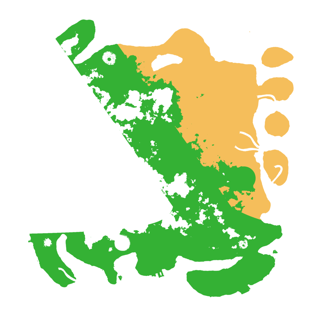 Biome Rust Map: Procedural Map, Size: 3600, Seed: 91171994