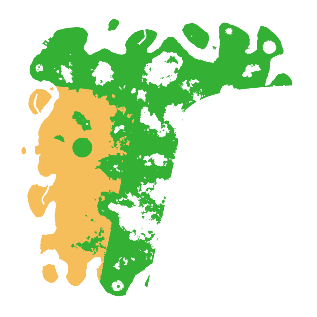 Biome Rust Map: Procedural Map, Size: 4250, Seed: 57829040