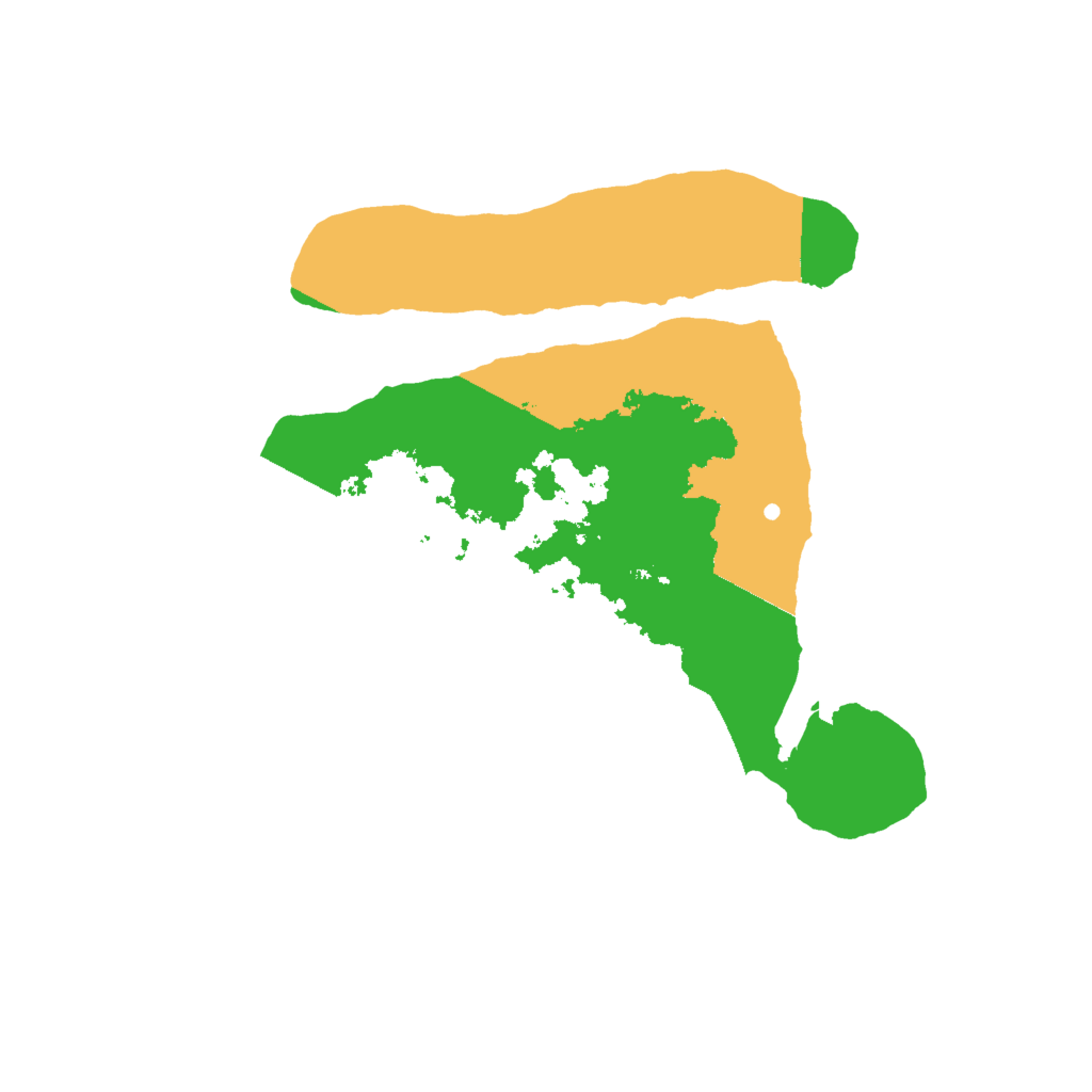 Biome Rust Map: Procedural Map, Size: 2000, Seed: 777999756