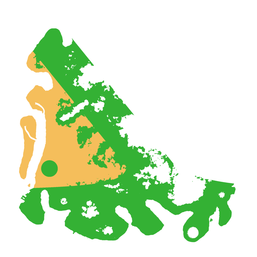 Biome Rust Map: Procedural Map, Size: 4100, Seed: 51721307