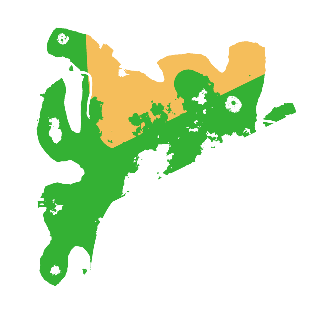 Biome Rust Map: Procedural Map, Size: 3000, Seed: 669747097