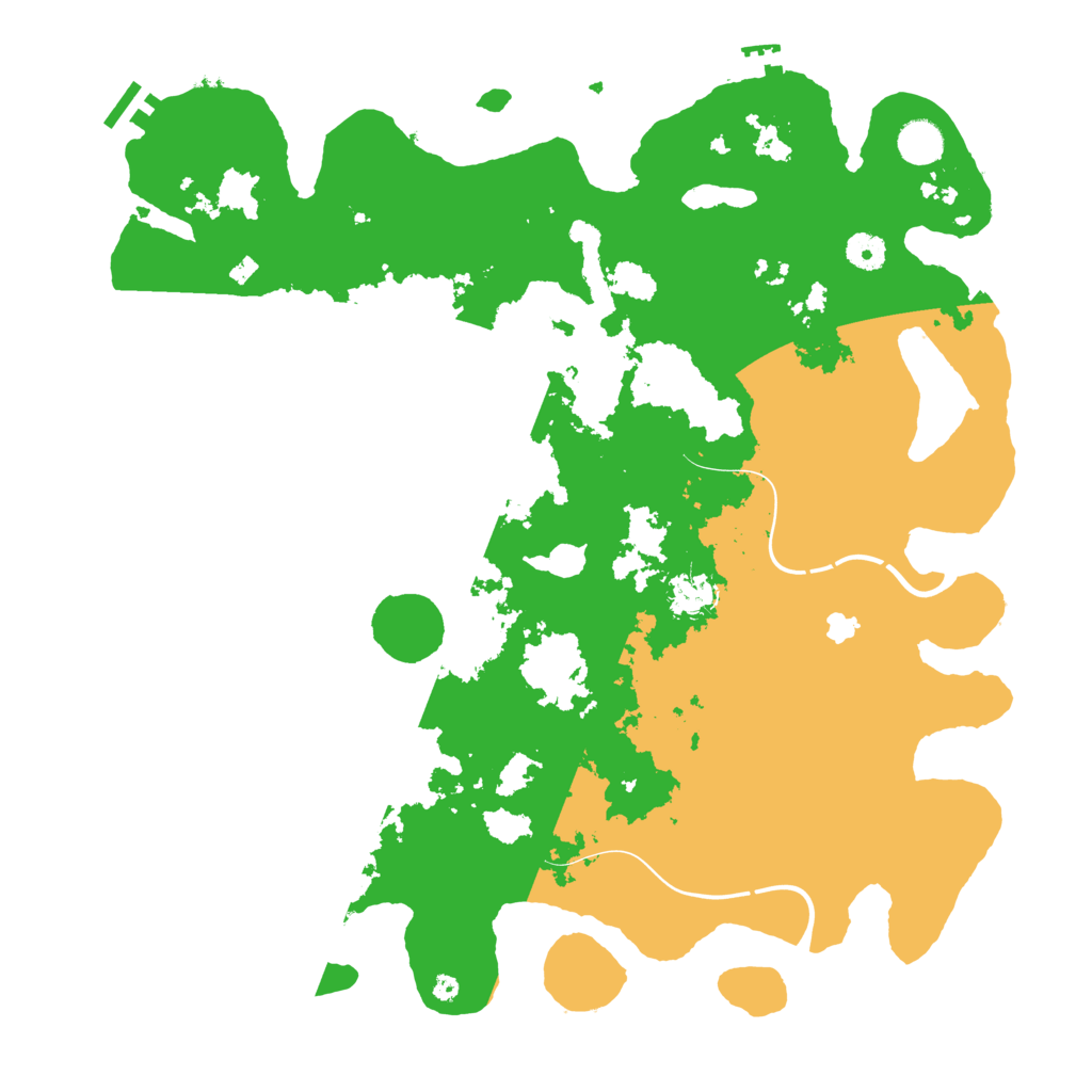 Biome Rust Map: Procedural Map, Size: 4250, Seed: 74145328