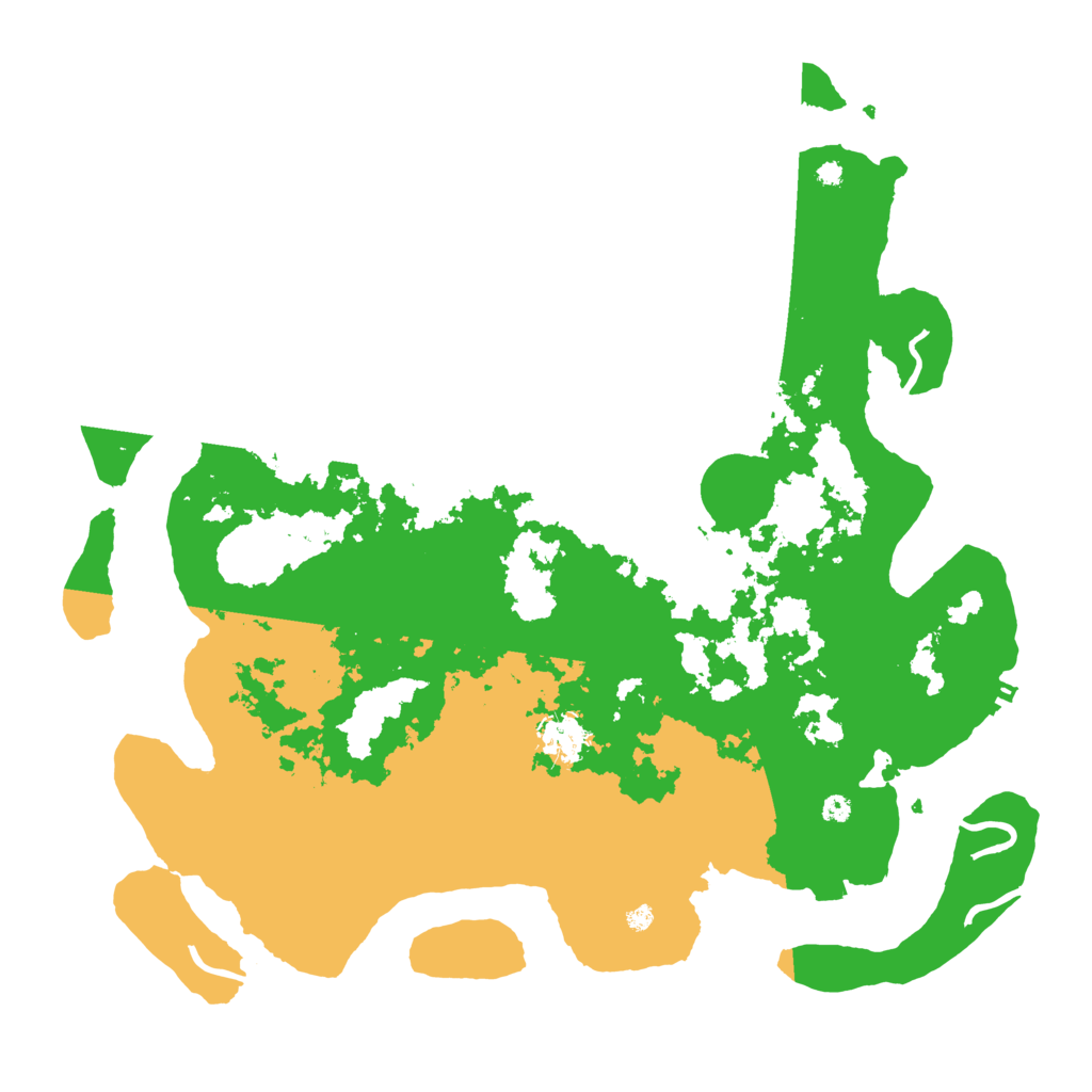 Biome Rust Map: Procedural Map, Size: 4000, Seed: 64891456