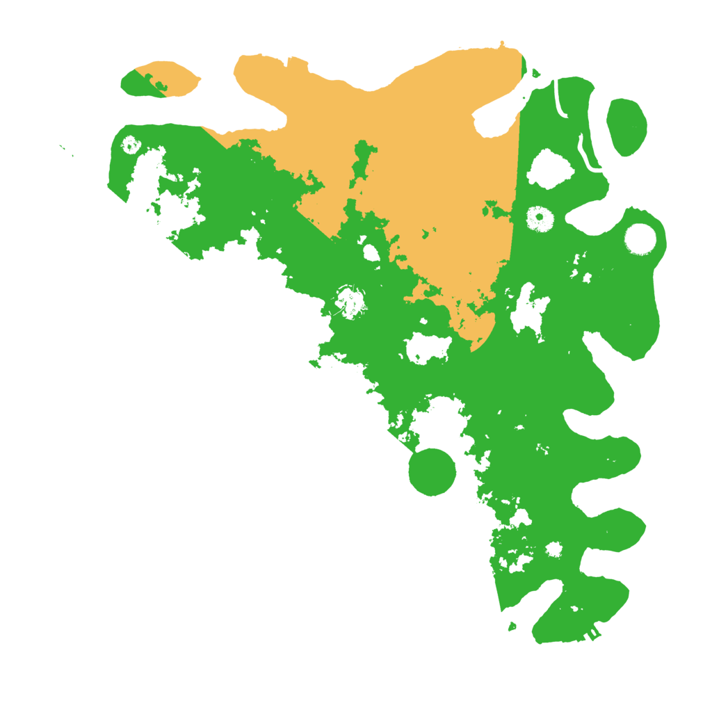 Biome Rust Map: Procedural Map, Size: 4000, Seed: 91134792
