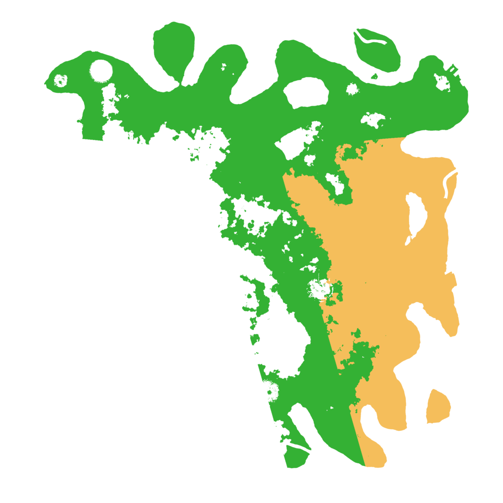 Biome Rust Map: Procedural Map, Size: 3900, Seed: 84566964