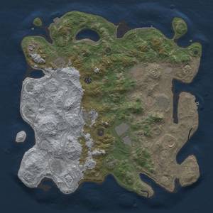 Thumbnail Rust Map: Procedural Map, Size: 4250, Seed: 1984572167, 19 Monuments