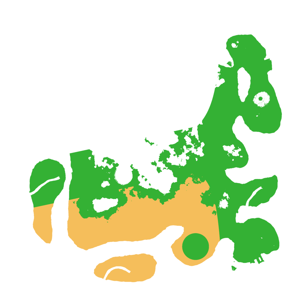 Biome Rust Map: Procedural Map, Size: 3000, Seed: 28562