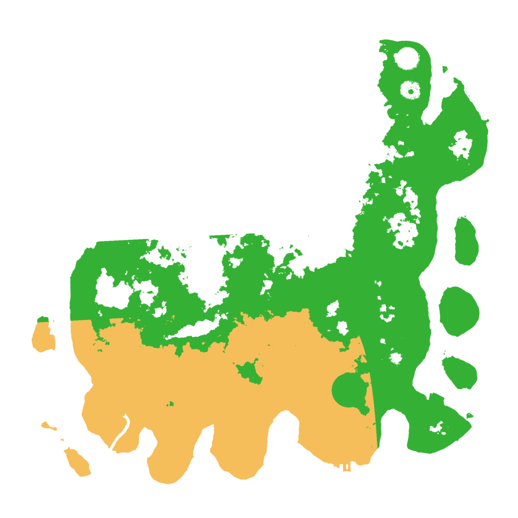 Biome Rust Map: Procedural Map, Size: 4000, Seed: 12345654