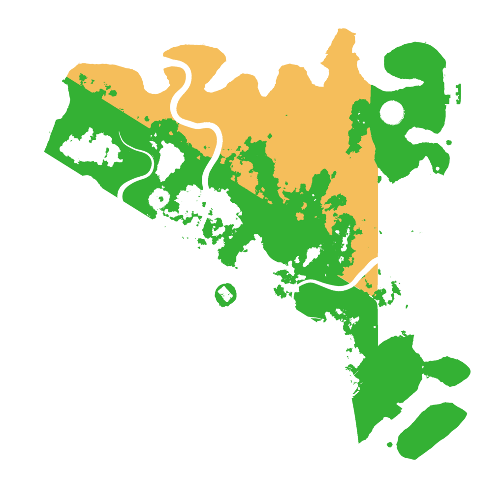Biome Rust Map: Procedural Map, Size: 3750, Seed: 22418