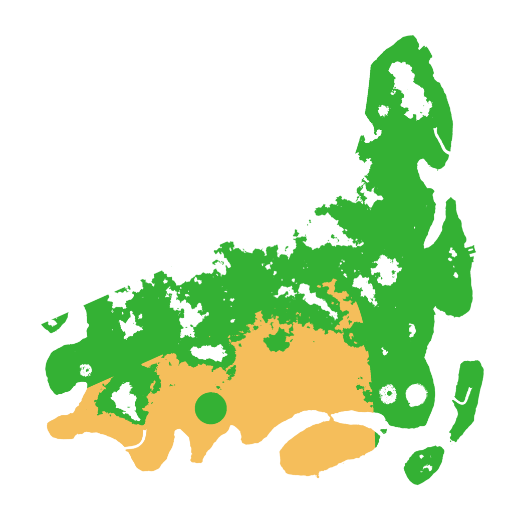 Biome Rust Map: Procedural Map, Size: 4250, Seed: 1174769944