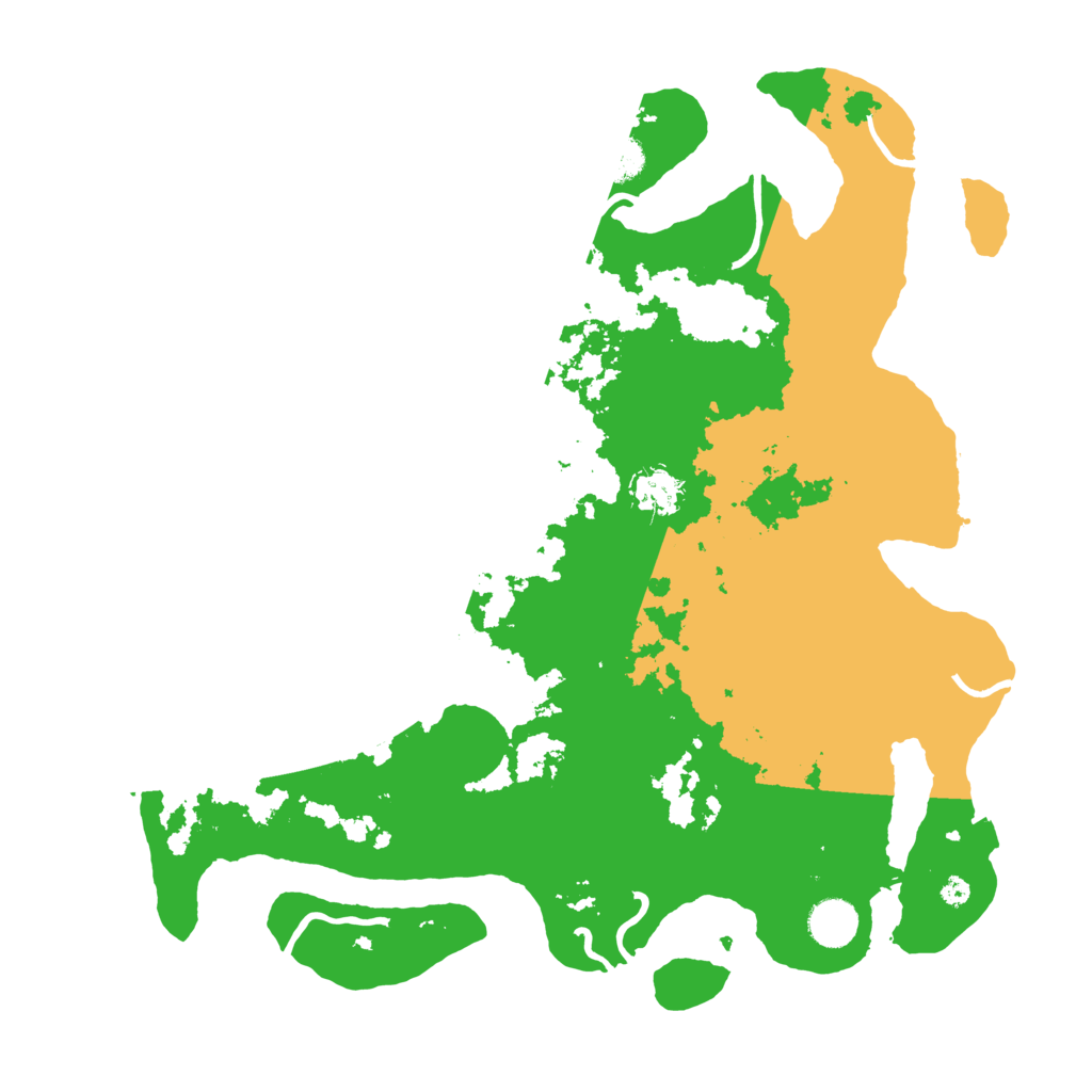 Biome Rust Map: Procedural Map, Size: 3900, Seed: 78653115