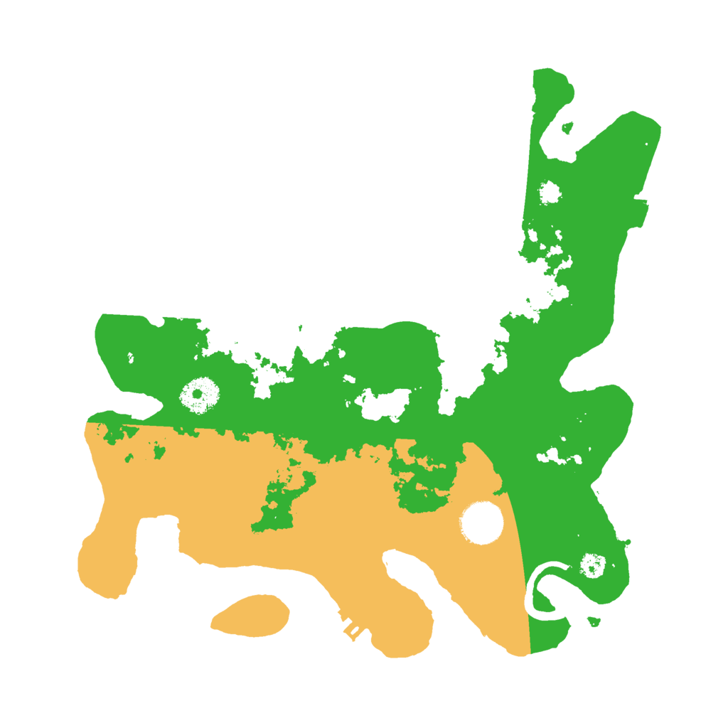 Biome Rust Map: Procedural Map, Size: 3000, Seed: 678697820