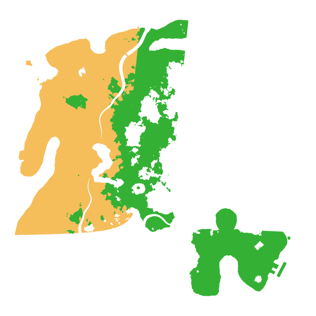 Biome Rust Map: Procedural Map, Size: 4000, Seed: 205037051