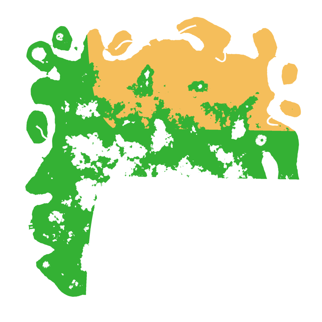 Biome Rust Map: Procedural Map, Size: 4500, Seed: 50973242