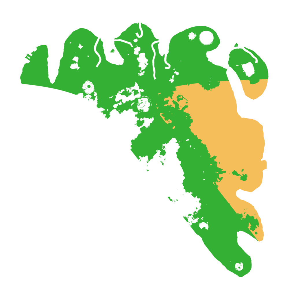 Biome Rust Map: Procedural Map, Size: 3700, Seed: 1005173766