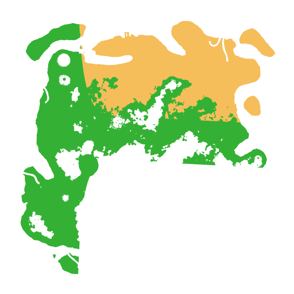 Biome Rust Map: Procedural Map, Size: 4000, Seed: 598421414