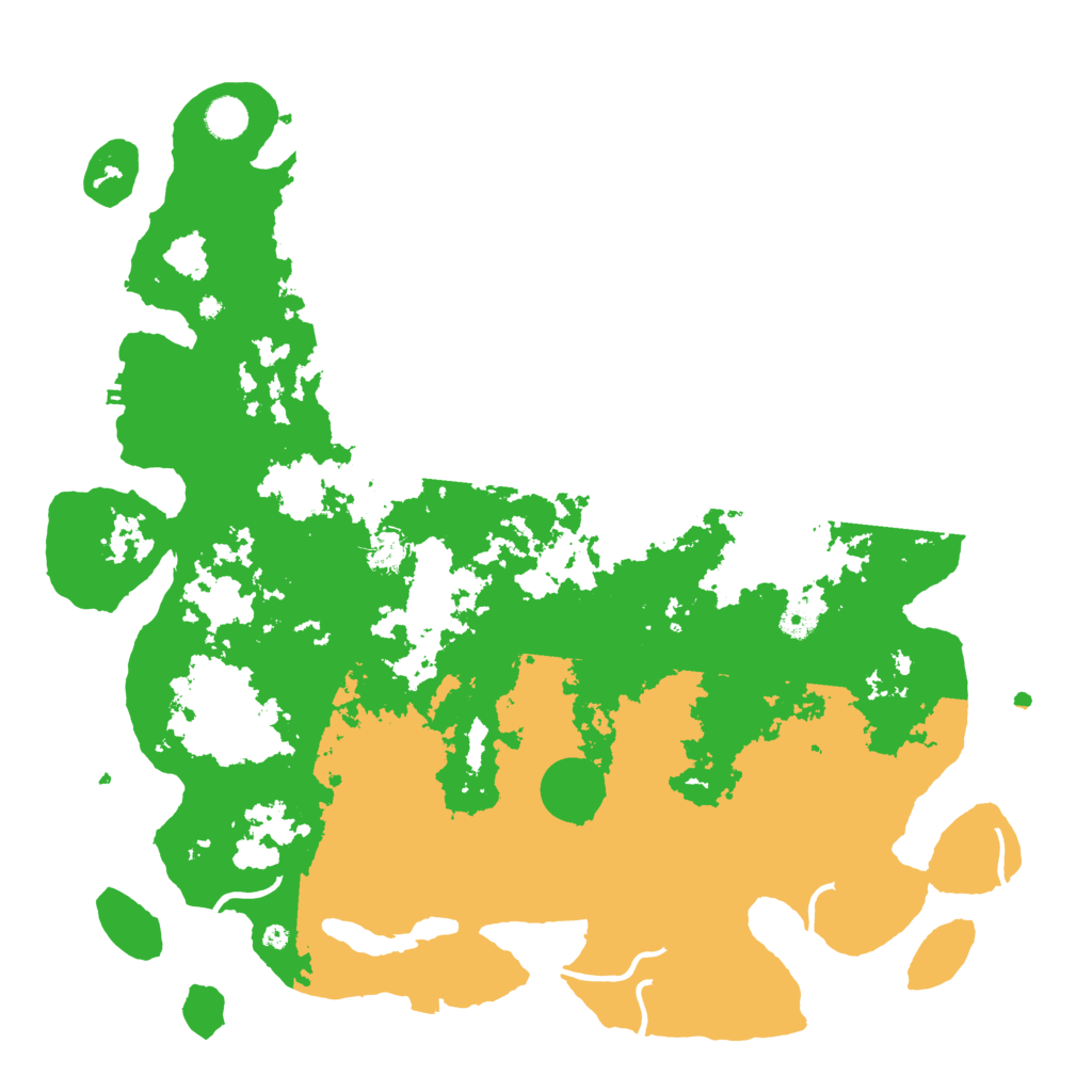 Biome Rust Map: Procedural Map, Size: 4500, Seed: 2023110419