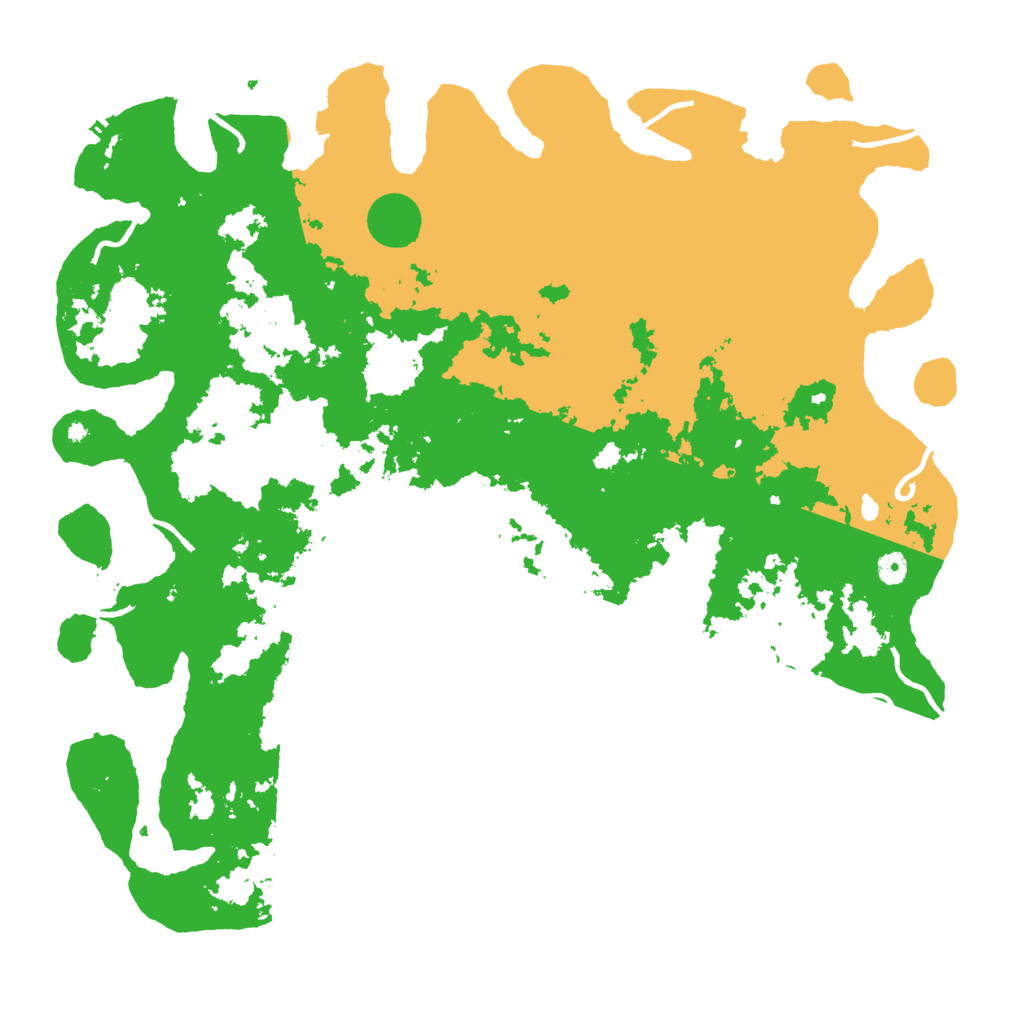 Biome Rust Map: Procedural Map, Size: 5000, Seed: 1127162186