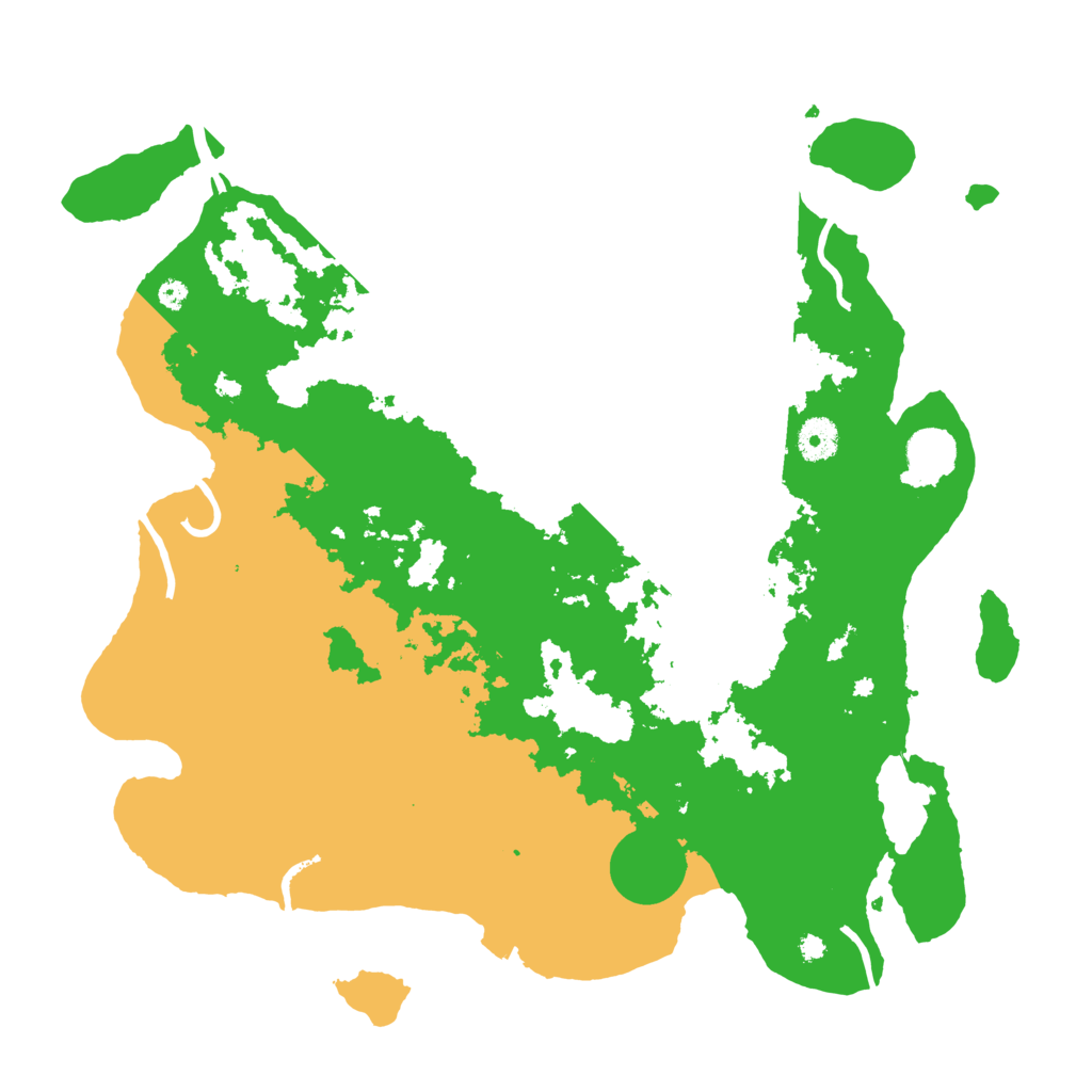 Biome Rust Map: Procedural Map, Size: 3900, Seed: 44904784