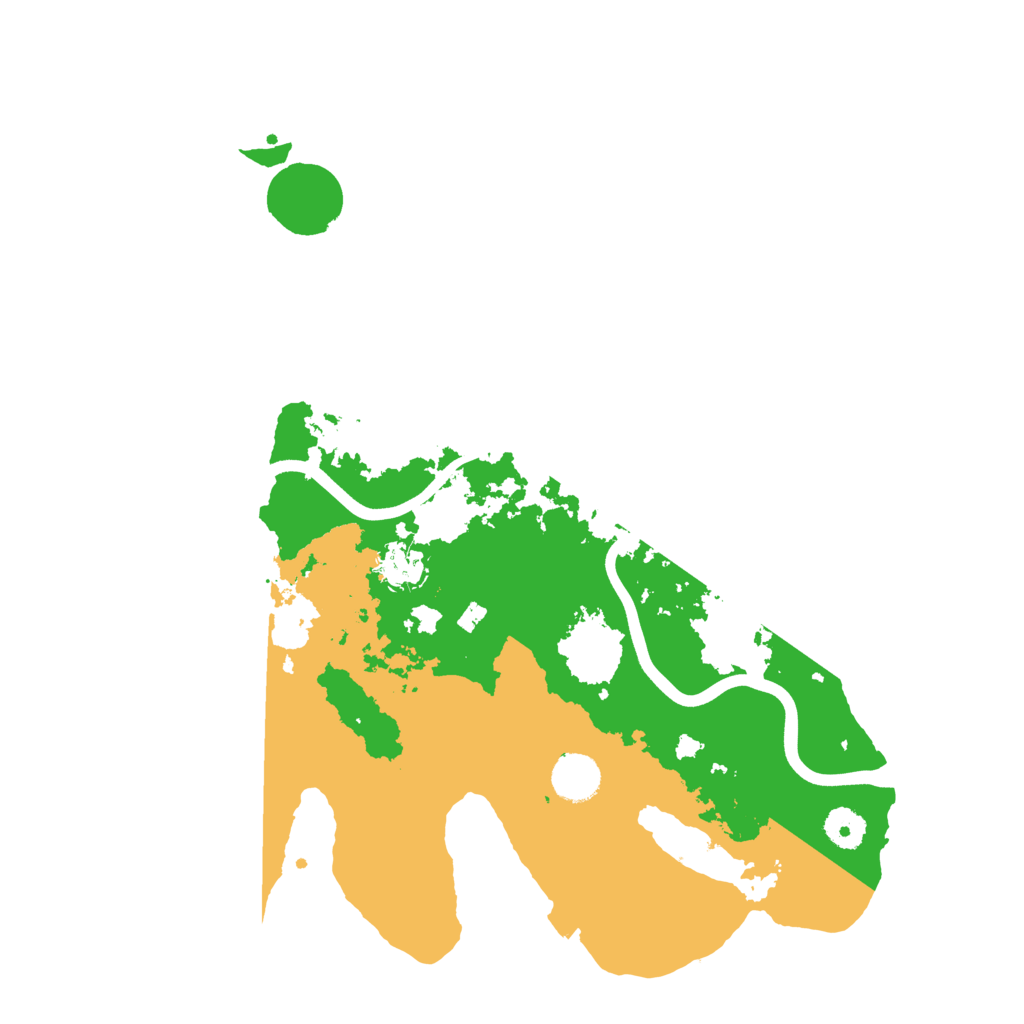 Biome Rust Map: Procedural Map, Size: 3800, Seed: 60888107