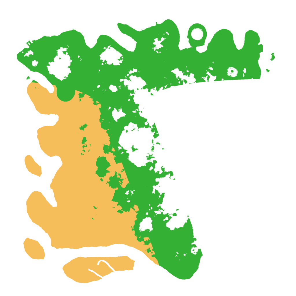 Biome Rust Map: Procedural Map, Size: 4400, Seed: 91607146