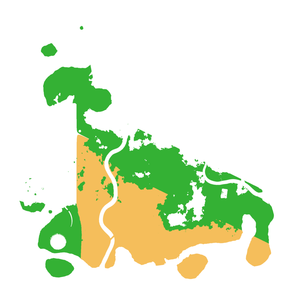 Biome Rust Map: Procedural Map, Size: 3450, Seed: 83118076