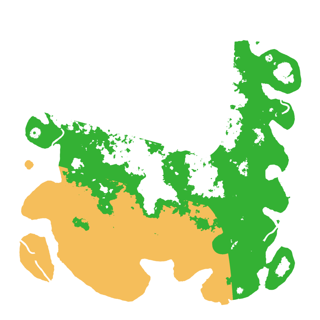 Biome Rust Map: Procedural Map, Size: 4500, Seed: 119021857
